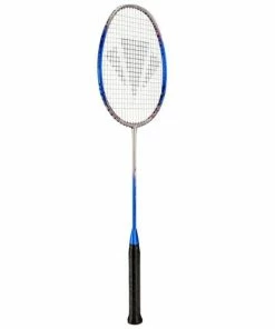 Carlton Thunder ShoX 1200 Strung Badminton Racket (Silver/Blue)