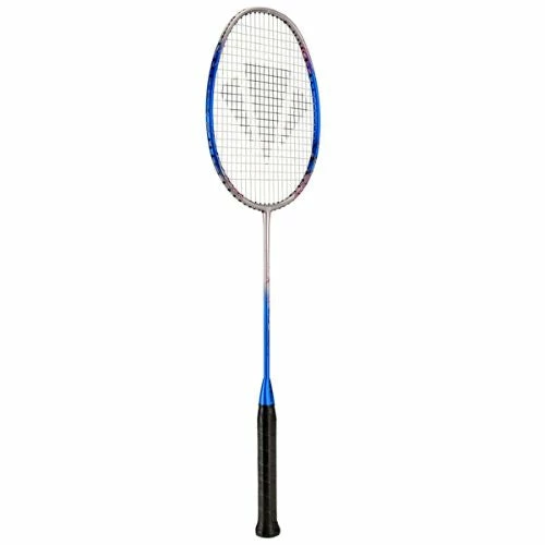 Carlton Thunder ShoX 1200 Strung Badminton Racket (Silver/Blue)