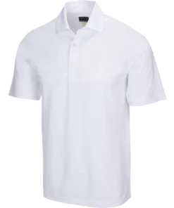 Greg Norman Men's Freedom Micro Pique Polo T-Shirt (US Size)