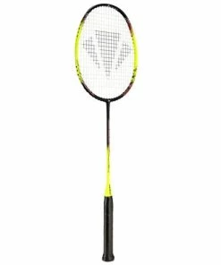 Carlton Thunder ShoX 1500 Strung Badminton Racket (Black/Lime)