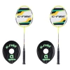 Apacs Badminton Rackets Apacs G-Fire 100 Strung Badminton Racquet (2 Pcs Racket Offer)