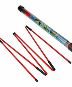 GolfBasic Foldable Alignment Sticks (Pair) Practice Accessories