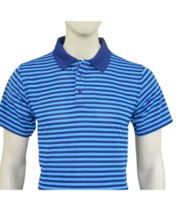 Clubhouse Men's Performance Bold Striper Polo T-shirt Apparels