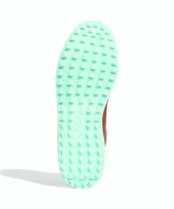 Adidas Flopshot Spikeless Golf Shoes (Tan/Green)