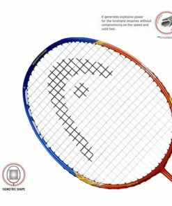 Head Airflow 2000 HM Unstrung Badminton Racquet Head Badminton Rackets