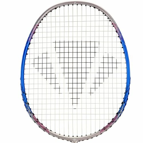 Carlton Thunder ShoX 1200 Strung Badminton Racket (Silver/Blue)