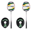 Apacs G-Fire 200 Strung Badminton Racquet (2 Pcs Racket Offer) Apacs Badminton Rackets