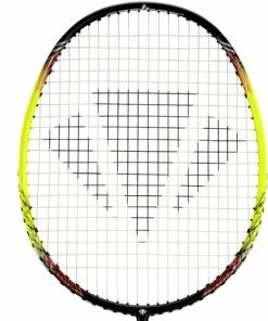Carlton Thunder ShoX 1500 Strung Badminton Racket (Black/Lime)