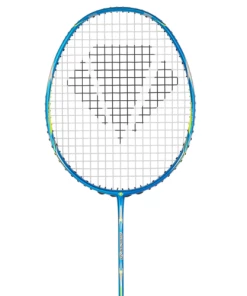 Carlton Isoblade 1.0 Strung Badminton Racket-Electric Blue Carlton Badminton Rackets