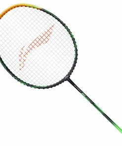 Li-Ning G-Force 3600 Superlite Strung Badminton Racquet (Dark Grey/Gold)