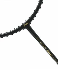 Li-Ning G-Force 3900 Superlite Strung Badminton Racquet (Black/Gold)