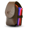 GolfBasic Leather Ball Pouch -Assorted Color