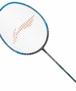 Li-Ning 3D Caliber X Combat Unstrung Badminton Racket (Charcoal/Blue)