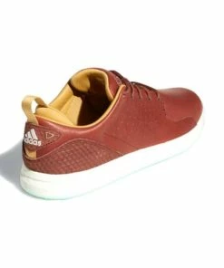 Adidas Flopshot Spikeless Golf Shoes (Tan/Green)