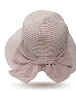 GolfBasic Ladies Bucket Hat With Bow