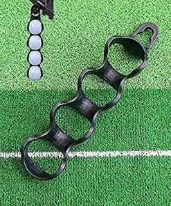 Ball Pouches & Holders GolfBasic Golf Ball Holder For Golf Bag (hold 4 Balls)