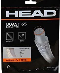 HEAD Boast 65 Badminton String 0.7 Badminton String - 10 M