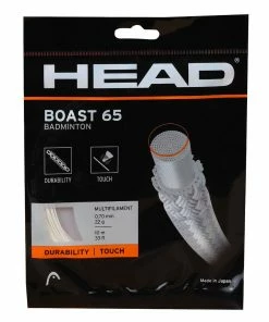HEAD Boast 65 Badminton String 0.7 Badminton String - 10 M