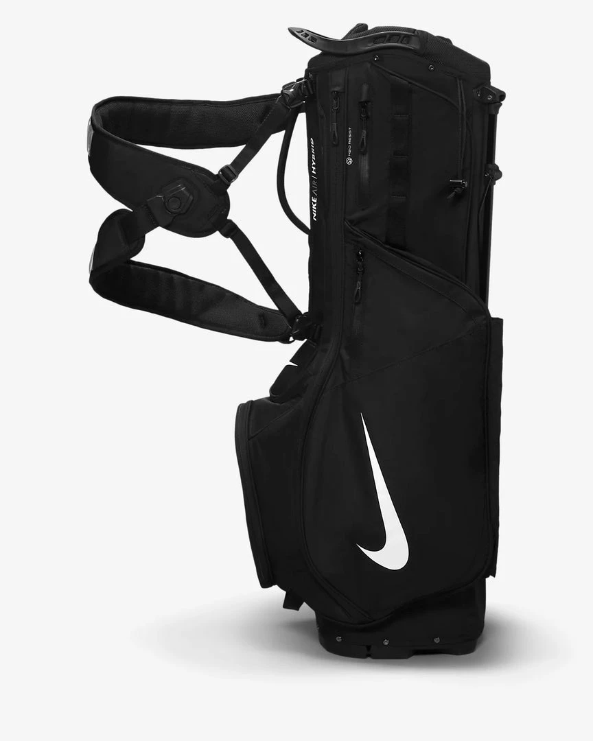Nike Air Hybrid Golf Stand Bag (Black/White) Golf Bag