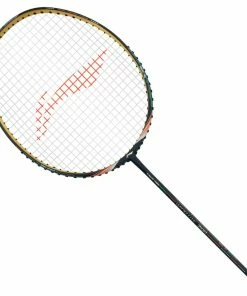 Li-Ning Wind Lite 700 Unstrung Badminton Racket (Dark Purple/Peach)