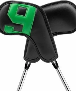 Head Covers GolfBasic Prime Golf Iron Covers (10pcs Set) Black