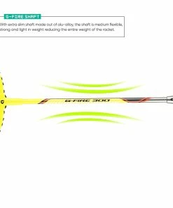 Apacs Badminton Rackets Apacs G-Fire 300 Strung Badminton Racquet (2 Pcs Racket Offer)