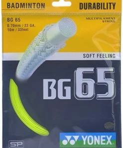 Yonex BG 65 Badminton String (Assorted)