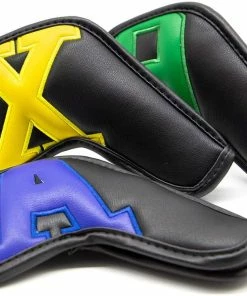 Head Covers GolfBasic Prime Golf Iron Covers (10pcs Set) Black