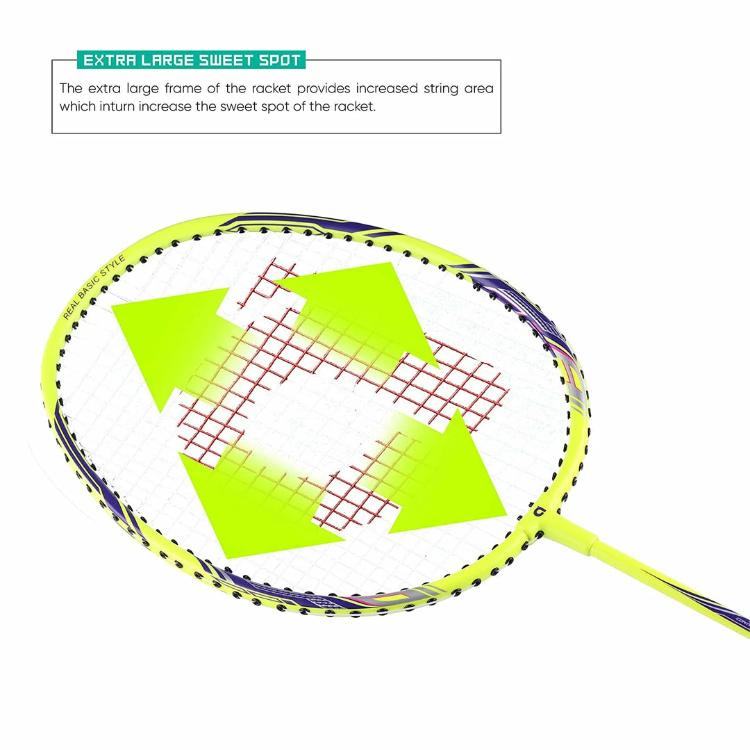 Apacs Badminton Rackets Apacs G-Fire 100 Strung Badminton Racquet (2 Pcs Racket Offer)