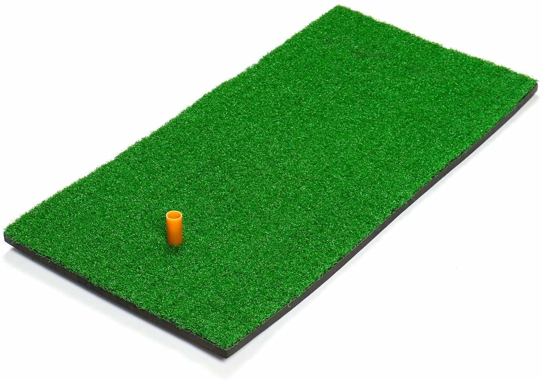 Practice Net & Hitting Mats GolfBasic Golf Turf Practice SINGLE GRASS Mat For Driving Hitting Chipping
