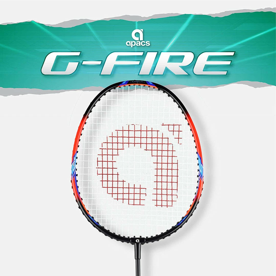Apacs G-Fire 200 Strung Badminton Racquet (2 Pcs Racket Offer) Apacs Badminton Rackets