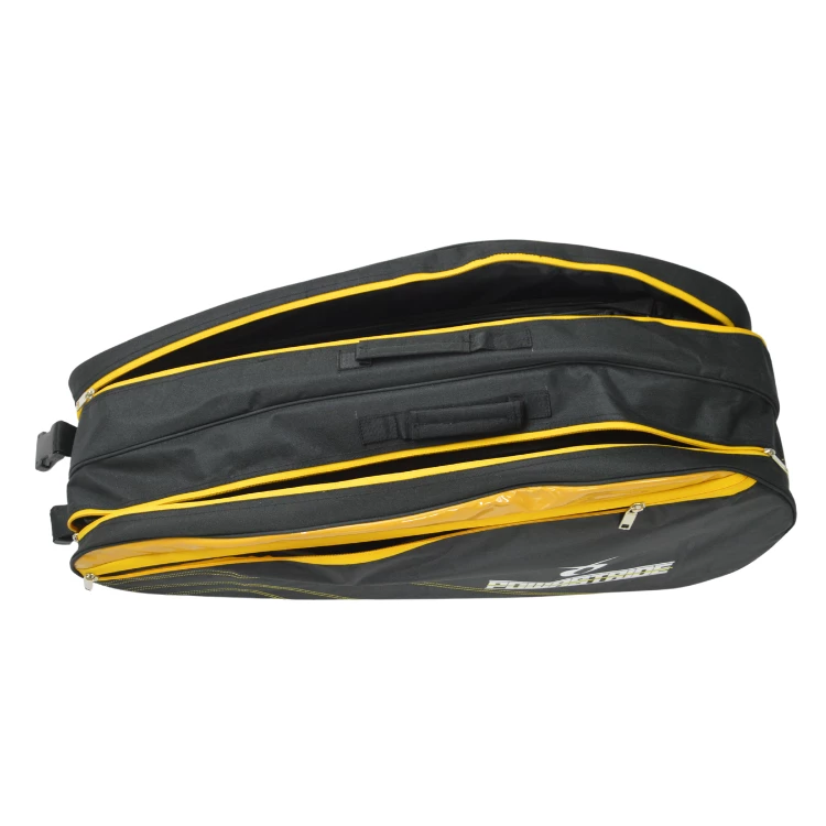 Powastride 2021 Double Compartment Padded Badminton Kit Bag Badminton Kit Bags