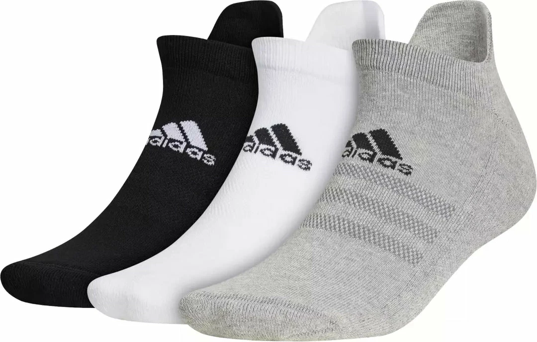 Adidas Men's Ankle Golf Socks (Pack Of 3 Pair) Apparels