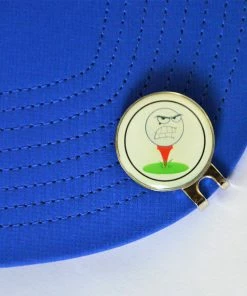 GolfBasic Angry Ball Magnetic Marker & Hat Clip