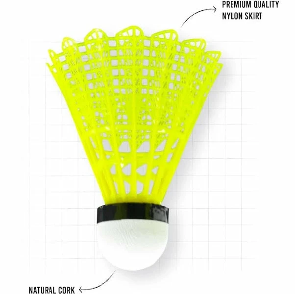 Shuttlecocks Apacs Gold 916 Nylon Shuttlecock