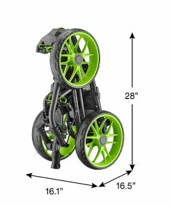 CaddyTek Caddylite 15.3 V2 - Deluxe Quad-Fold Golf Push Cart Version 2