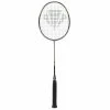 Carlton Carbotec 6000 Strung Badminton Racket - Gunmetal/Black Carlton Badminton Rackets