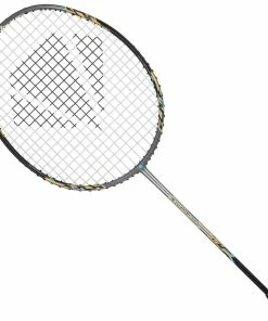 Carlton Carbotec 6000 Strung Badminton Racket - Gunmetal/Black Carlton Badminton Rackets