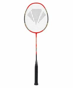 Carlton Badminton Rackets Carlton Carbotec 6200 Strung Badminton Racket - Red/Black