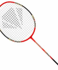 Carlton Badminton Rackets Carlton Carbotec 6200 Strung Badminton Racket - Red/Black