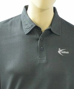 GolfBasic Dots Dryfit T-shirt - Green Tshirts