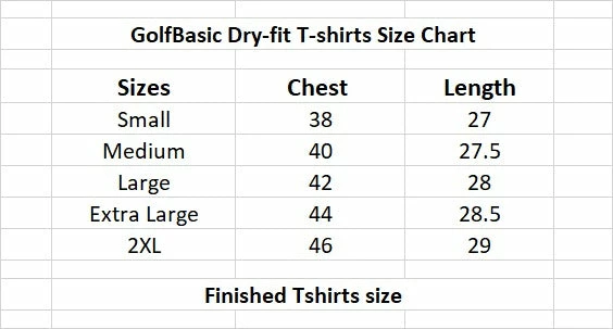 GolfBasic Dots Dryfit T-shirt - Navy Blue Tshirts