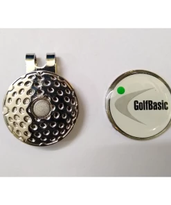 GolfBasic Magnetic Cap Clip & Ball Marker