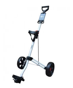 Trolleys GolfBasic Vintage Aluminium Trolley (White)