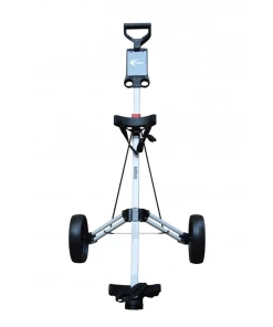 Trolleys GolfBasic Vintage Aluminium Trolley (White)