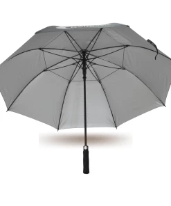GolfBasic EP Coated Double Canopy Golf Umbrella (Black)