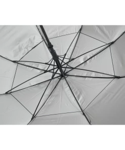 GolfBasic EP Coated Double Canopy Golf Umbrella (Black)
