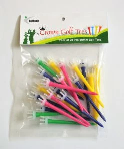 GolfBasic Crown Tees (Pack Of 20 Pcs)