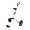 GolfBasic Two Wheel Deluxe Aluminium Trolley Trolleys