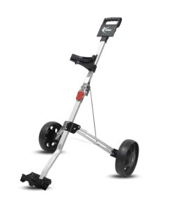 GolfBasic Two Wheel Deluxe Aluminium Trolley Trolleys